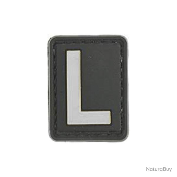 Patch de Lettre Morale Blanc