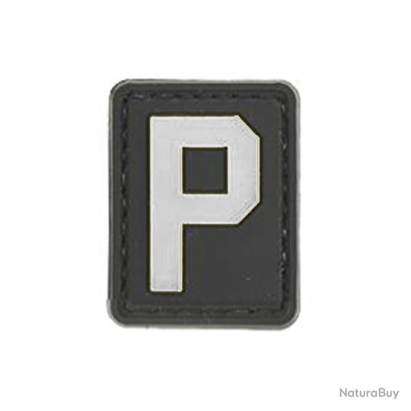Patch de Lettre Morale Blanc