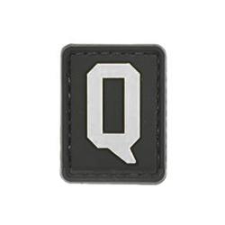 Patch de Lettre Morale Blanc Q