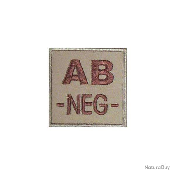 Patch groupe sanguin basse visibilit� PVC Coyote AB -