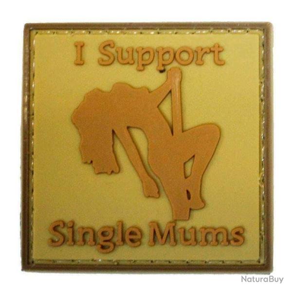 Patch I Support Single Mums Coyote
