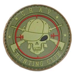 Patch Morale CHAV HUNTING CLUB Vert