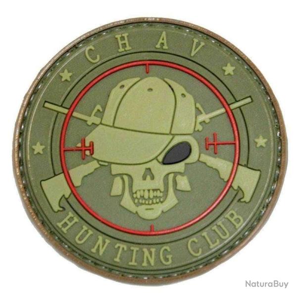 Patch Morale CHAV HUNTING CLUB Vert
