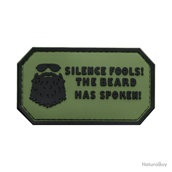 Patch Silence Fools! The Beard Has Spoken Vert