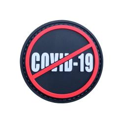 Patch Stop Covid-19 Noir