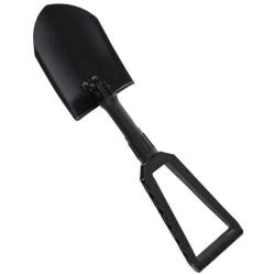 Pelle pliable Mil-Tec Trifold US Gen II acier carbone 2 mm 58 cm avec &eacute;tui Noir