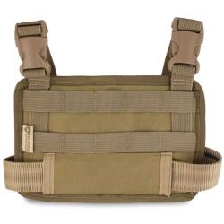 Plaque de cuisse Drop Leg MOLLE Bulldog Tactical Gear Coyote