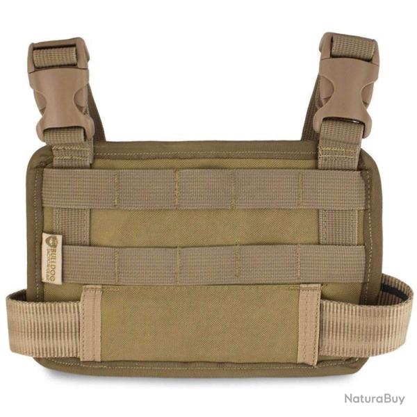 Plaque de cuisse Drop Leg MOLLE Bulldog Tactical Gear Coyote