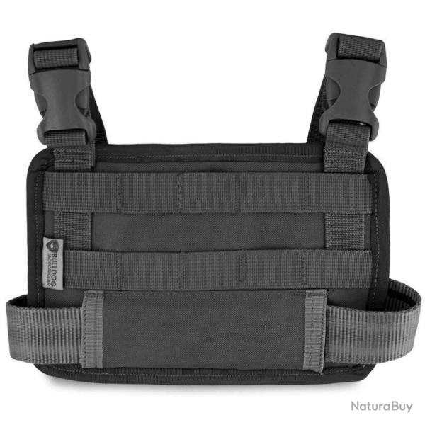 Plaque de cuisse Drop Leg MOLLE Bulldog Tactical Gear Noir