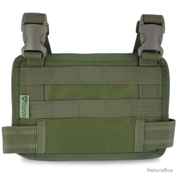 Plaque de cuisse Drop Leg MOLLE Bulldog Tactical Gear Vert olive