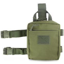 Poche m&eacute;dicale DROP LEG MEDIC Bulldog Tactical Gear Vert olive