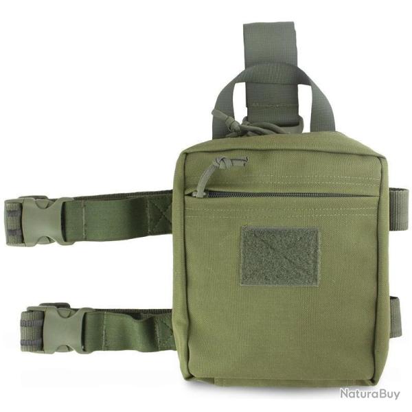 Poche m�dicale DROP LEG MEDIC Bulldog Tactical Gear Vert olive