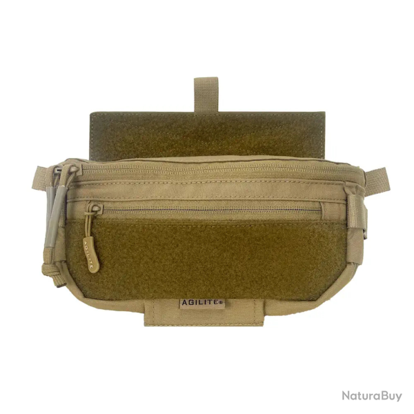 Poche ventrale Agilite Six Pack Coyote