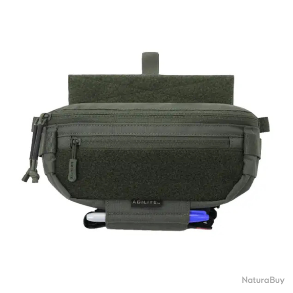 Poche ventrale Agilite Six Pack Vert Ranger