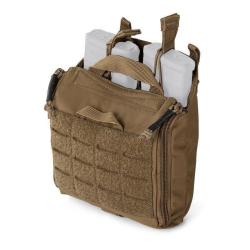 Pochette m&eacute;dicale 5.11 Tactical TacMed Flex en nylon N500D &agrave; ouverture frontale rabattable Kangaroo