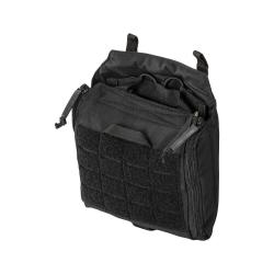 Pochette m&eacute;dicale 5.11 Tactical TacMed Flex en nylon N500D &agrave; ouverture frontale rabattable Noir