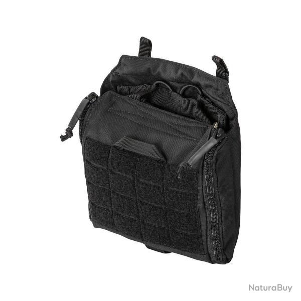 Pochette m�dicale 5.11 Tactical TacMed Flex en nylon N500D � ouverture frontale rabattable Noir