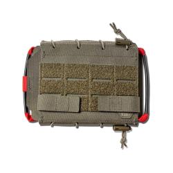Pochette m&eacute;dicale IFAK 5.11 Tactical UCR Flat &agrave; insert amovible et profil plat Vert Ranger