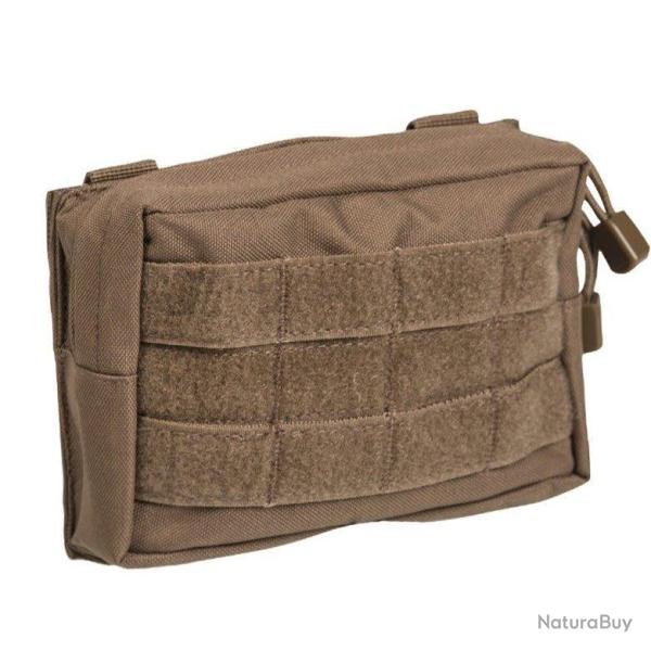 Pochette Mil-Tec Belt MOLLE Small polyester Oxford enduit PVC 17 � 5 � 12 cm avec oeillet de drainag