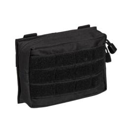 Pochette Mil-Tec Belt MOLLE Small polyester Oxford enduit PVC 17 &times; 5 &times; 12 cm avec oeillet de drainag