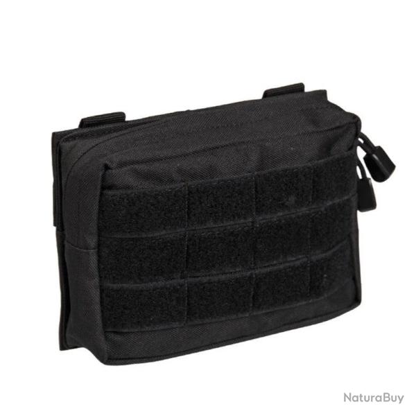 Pochette Mil-Tec Belt MOLLE Small polyester Oxford enduit PVC 17 � 5 � 12 cm avec oeillet de drainag