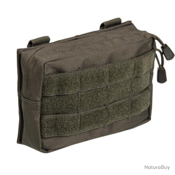 Pochette Mil-Tec Belt MOLLE Small polyester Oxford enduit PVC 17 � 5 � 12 cm avec oeillet de drainag