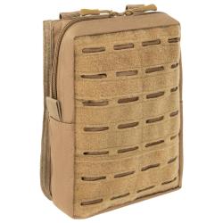 Pochette Mil-Tec Laser Cut Belt Large polyester Oxford enduit PVC 19 &times; 7 &times; 23 cm Dark Coyote