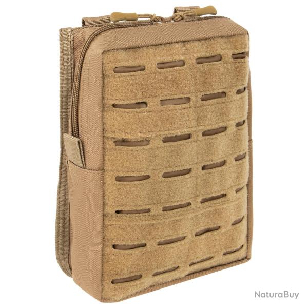 Pochette Mil-Tec Laser Cut Belt Large polyester Oxford enduit PVC 19 � 7 � 23 cm Dark Coyote