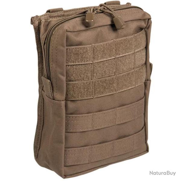 Pochette multi-usages Mil-Tec MOLLE Grand Dark Coyote