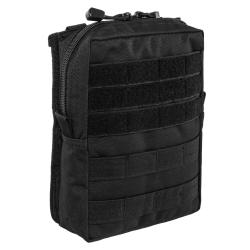 Pochette multi-usages Mil-Tec MOLLE Grand Noir
