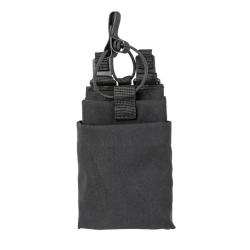 Pochette utilitaire 5.11 Tactical Flex &agrave; double rangement et nylon extensible Noir