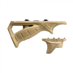 Poign&eacute;e avant angulaire FAB Defense PTK-M Combo avec arr&ecirc;t de pouce compatible M-LOK Coyote