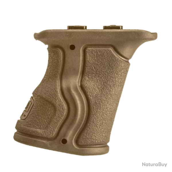 Poign�e avant courte ergonomique caoutchout�e FAB Defense GRADUS-M compatible M-LOK Coyote
