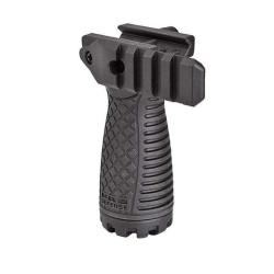 Poign&eacute;e avant ergonomique caoutchout&eacute;e FAB Defense RSG Noir
