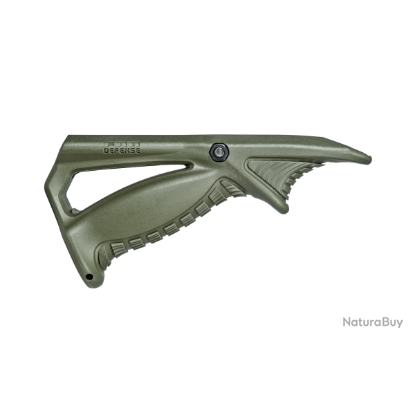 Poign�e avant ergonomique FAB Defense PTK + VTS Combo avec support de pouce pour rail Picatinny Vert