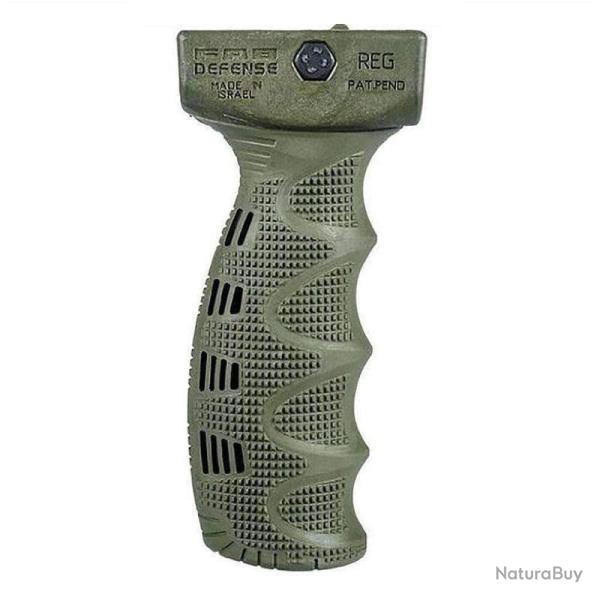 Poign�e avant ergonomique FAB Defense REG � �me polym�re surmoul�e caoutchouc pour rail Picatinny Ve