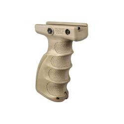 Poign&eacute;e avant l&eacute;g&egrave;re FAB Defense AG-44S avec compartiment de rangement pour rail Picatinny Beige