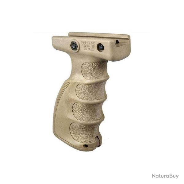 Poign�e avant l�g�re FAB Defense AG-44S avec compartiment de rangement pour rail Picatinny Beige