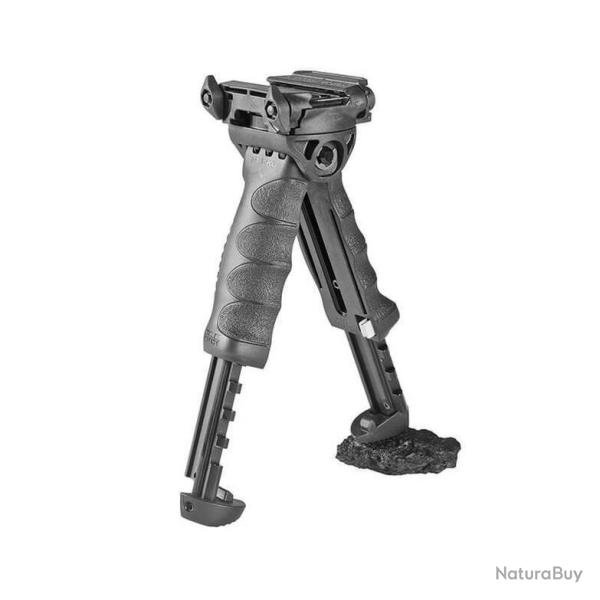 Poign�e avant rotative et bipied FAB Defense T-POD G2 � jambes r�glables 5 longueurs pour rail Picat