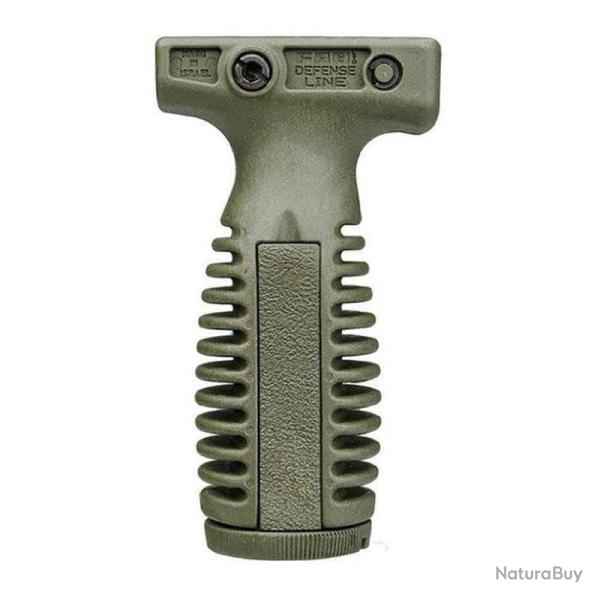 Poign�e avant verticale FAB Defense TAL-4 avec compartiment 2 piles CR123 pour rail Picatinny