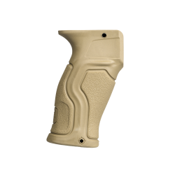 Poign&eacute;e pistolet ergonomique caoutchout&eacute;e FAB Defense GRADUS AK &agrave; profil 15&deg; pour AK/AKM Coyote