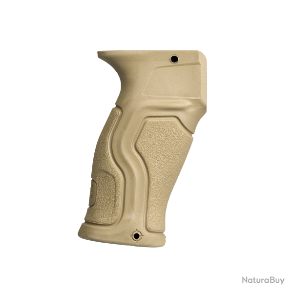 Poign�e pistolet ergonomique caoutchout�e FAB Defense GRADUS AK � profil 15� pour AK/AKM Coyote