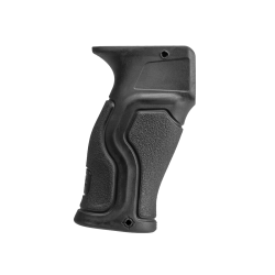 Poign&eacute;e pistolet ergonomique caoutchout&eacute;e FAB Defense GRADUS AK &agrave; profil 15&deg; pour AK/AKM Noir