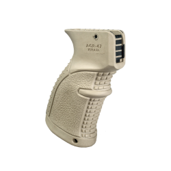 Poign&eacute;e pistolet ergonomique pour AK47/74 FAB Defense AGR-47 Rubber Coyote