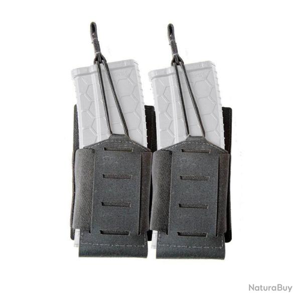 Porte-chargeur Blackhawk Foundation Series Black Double 5.56 Noir