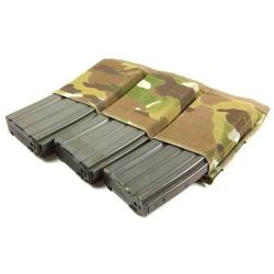 Porte-chargeur Blue Force Gear TEN SPEED AR15 3X1 Multicam