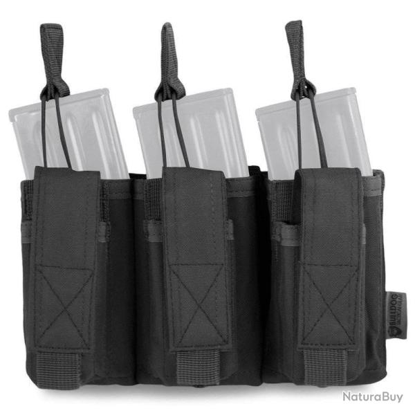 Porte-chargeur Bungee Bulldog Tactical Gear Noir 5.56 / 9 mm