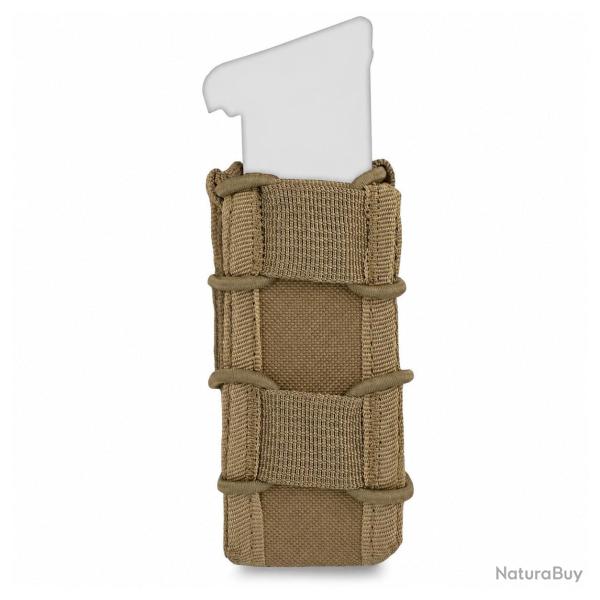 Porte-chargeur Compressor Single Pistol Bulldog Tactical Gear Coyote 9 mm
