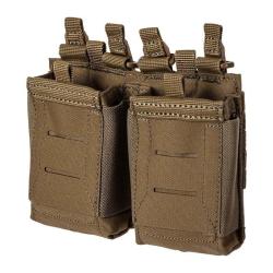 Porte-chargeur double AR 5.11 Tactical Flex 2.0 &agrave; insert de r&eacute;tention en nylon 500D Kangaroo