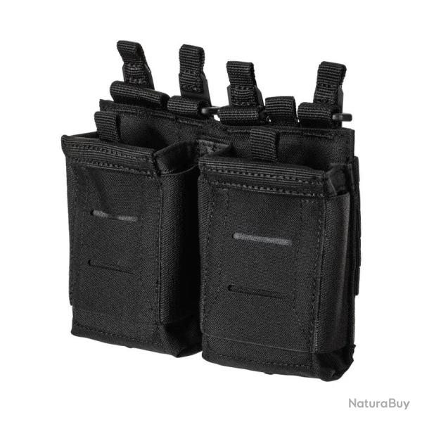 Porte-chargeur double AR 5.11 Tactical Flex 2.0 � insert de r�tention en nylon 500D Noir
